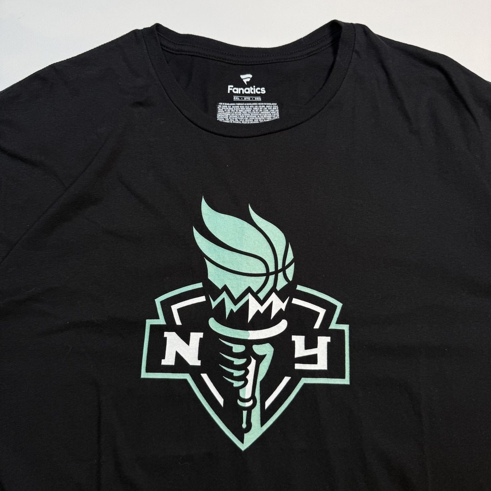New York Liberty Sabrina Ionescu Shirt Mens 2XL Black WNBA Basketball Fanatics